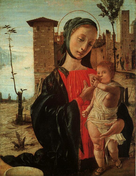 BRAMANTINO Virgin Child oil painting image